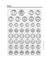 Free Printables Cut Out Template Coins