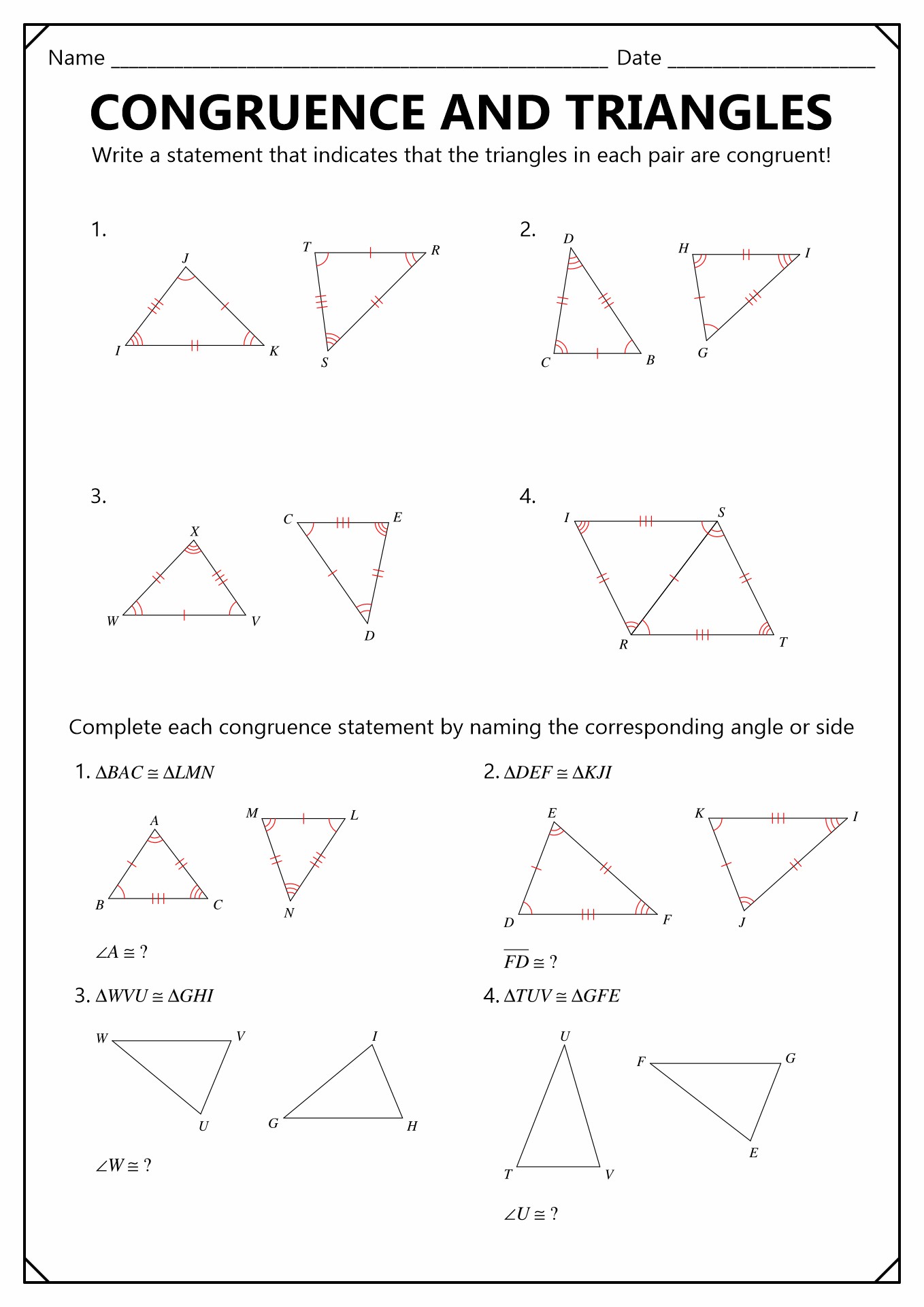 11 Best Images of Right Triangle Trigonometry Worksheet - Special Right