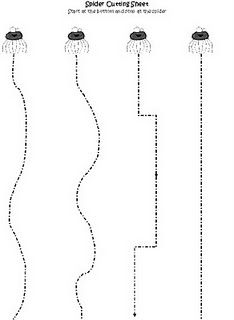 13 Best Images of Basic Cutting Skills Worksheet - Curved Line Tracing