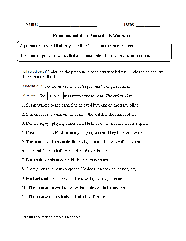 16 Best Images of 6th Grade Sentence Structure Worksheets - Preposition