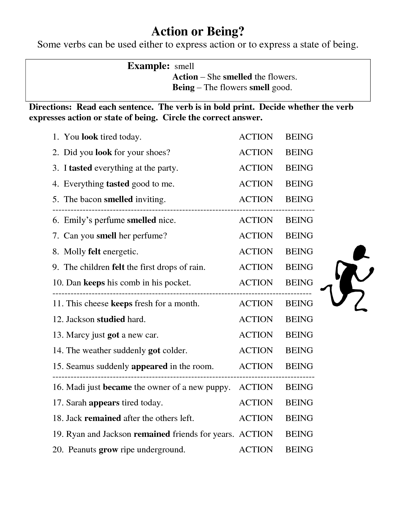 action-linking-verbs-printable-worksheets-kidpid