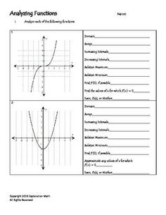 8 Best Images of Domain Range Graph Worksheet  Domain Range Graph Worksheet with Answers 