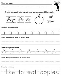  Printable Handwriting Practice Worksheets