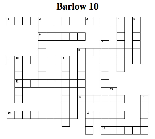  Printable Word Fill in Crossword Puzzle
