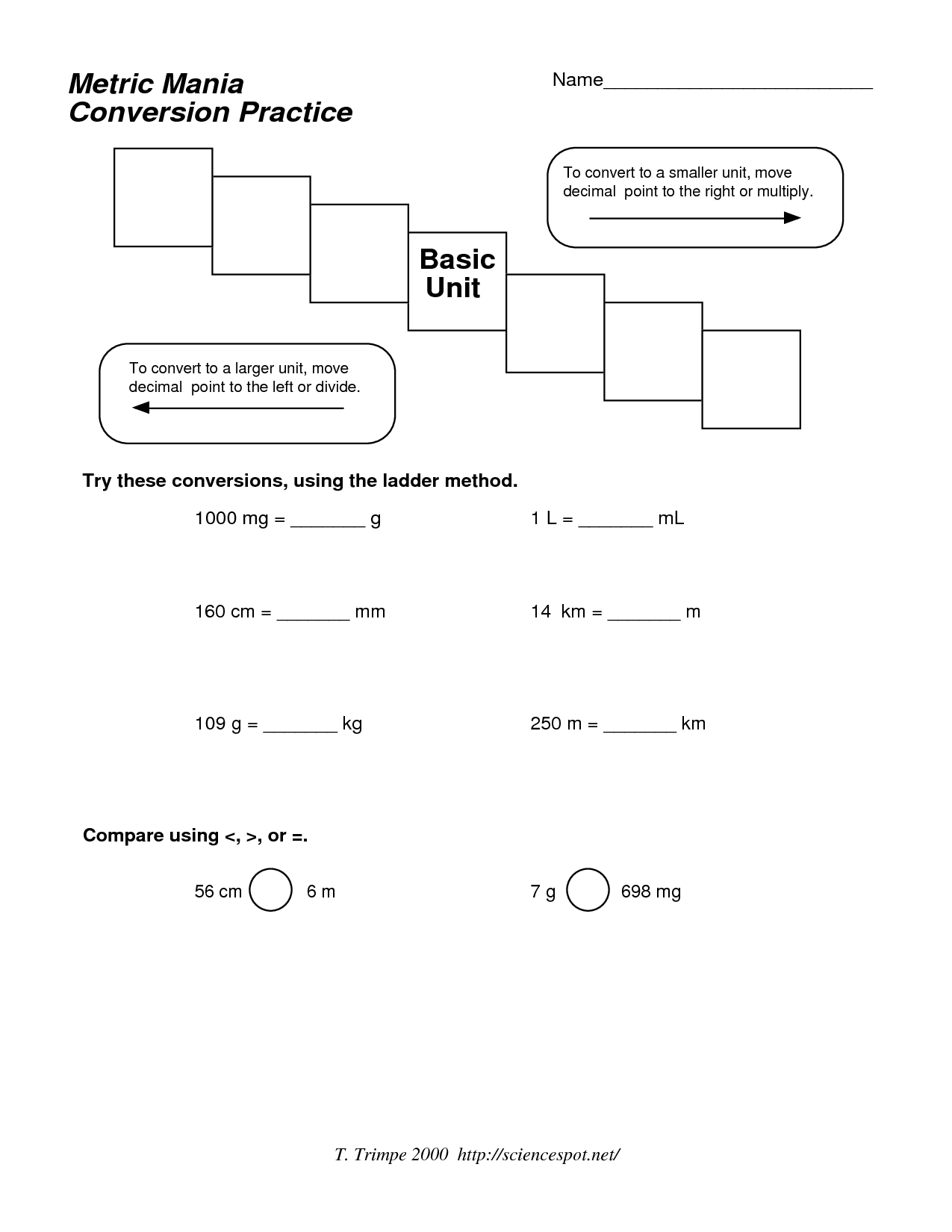 15 Best Images of King Henry Metric Conversion Worksheet - King Henry