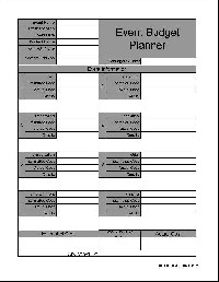 Free Event Planner Forms