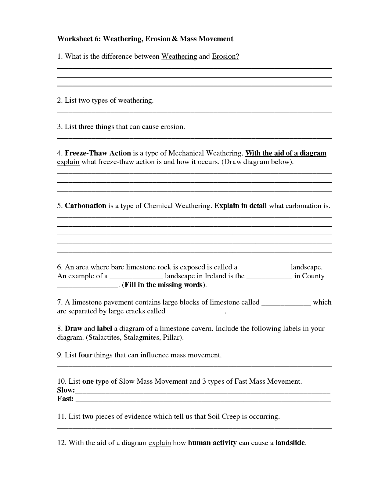 weathering-and-erosion-worksheet-answer-key