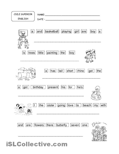 16 Best Images of Simple Sentence Worksheets For Elementary - Compound