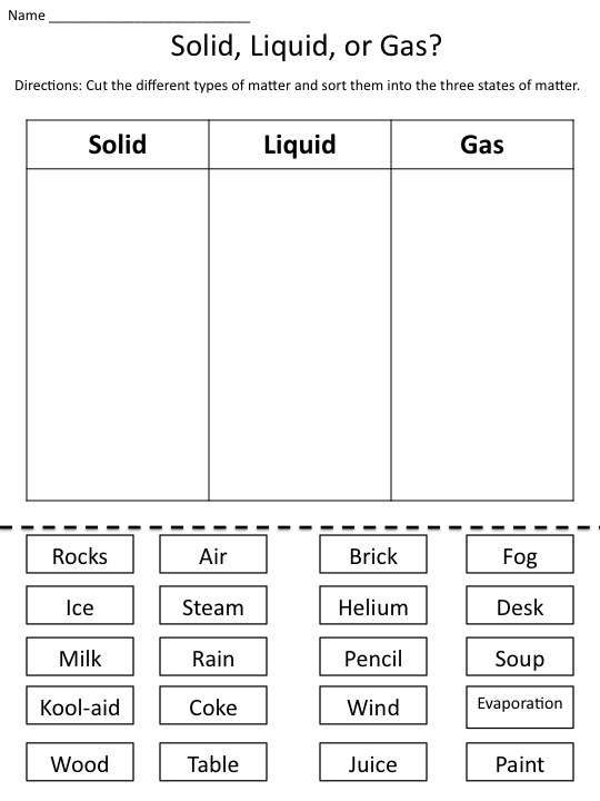 properties-of-matter-worksheet