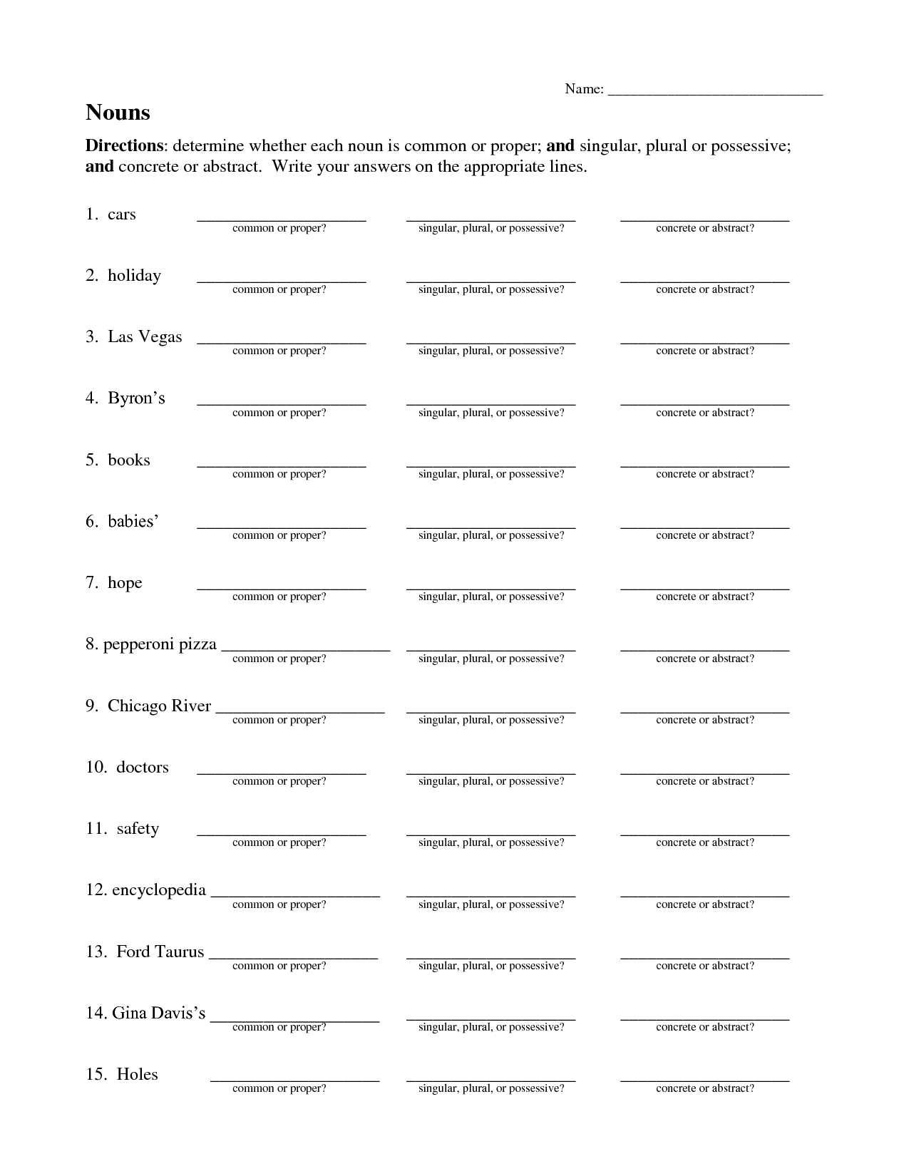 14 Best Images of Personal Development Worksheet - Character