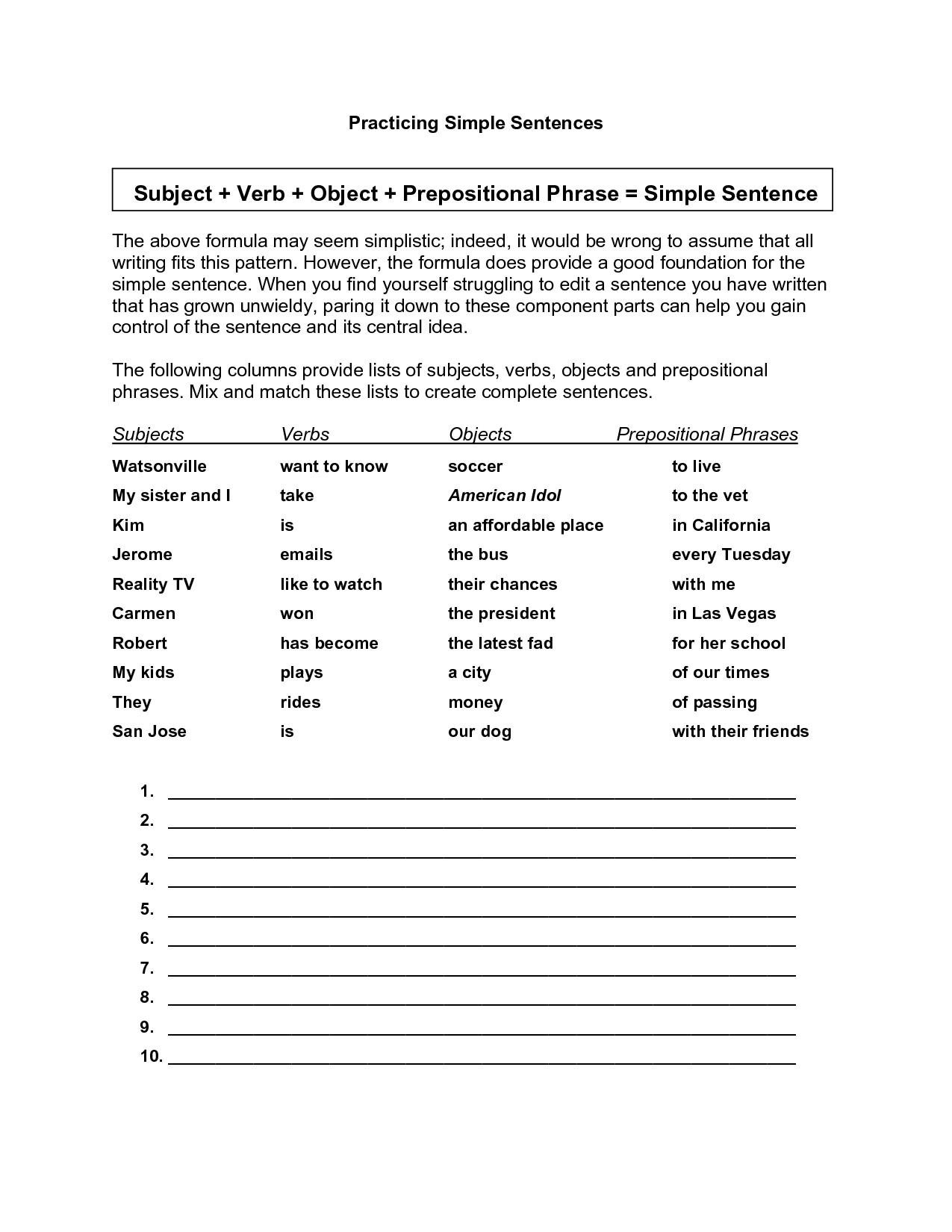 9 Best Images Of Subject Word Agreement Worksheet Subject Verb Agreement Worksheets High