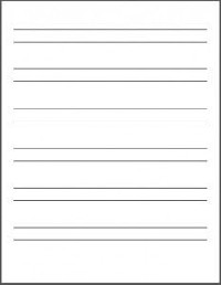 Handwriting Without Tears Writing Paper Printable