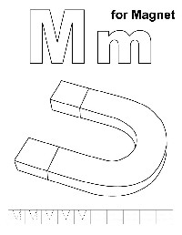 Magnet Coloring Pages