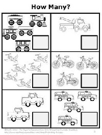 Transportation Math Activities