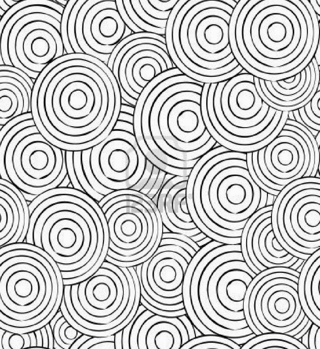 Abstract Pattern Coloring Pages for Adults