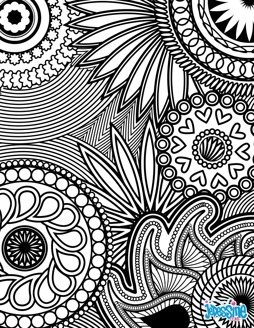 Adult Coloring Pages Flowers