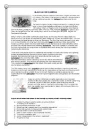 Civil War Reading Comprehension Worksheets