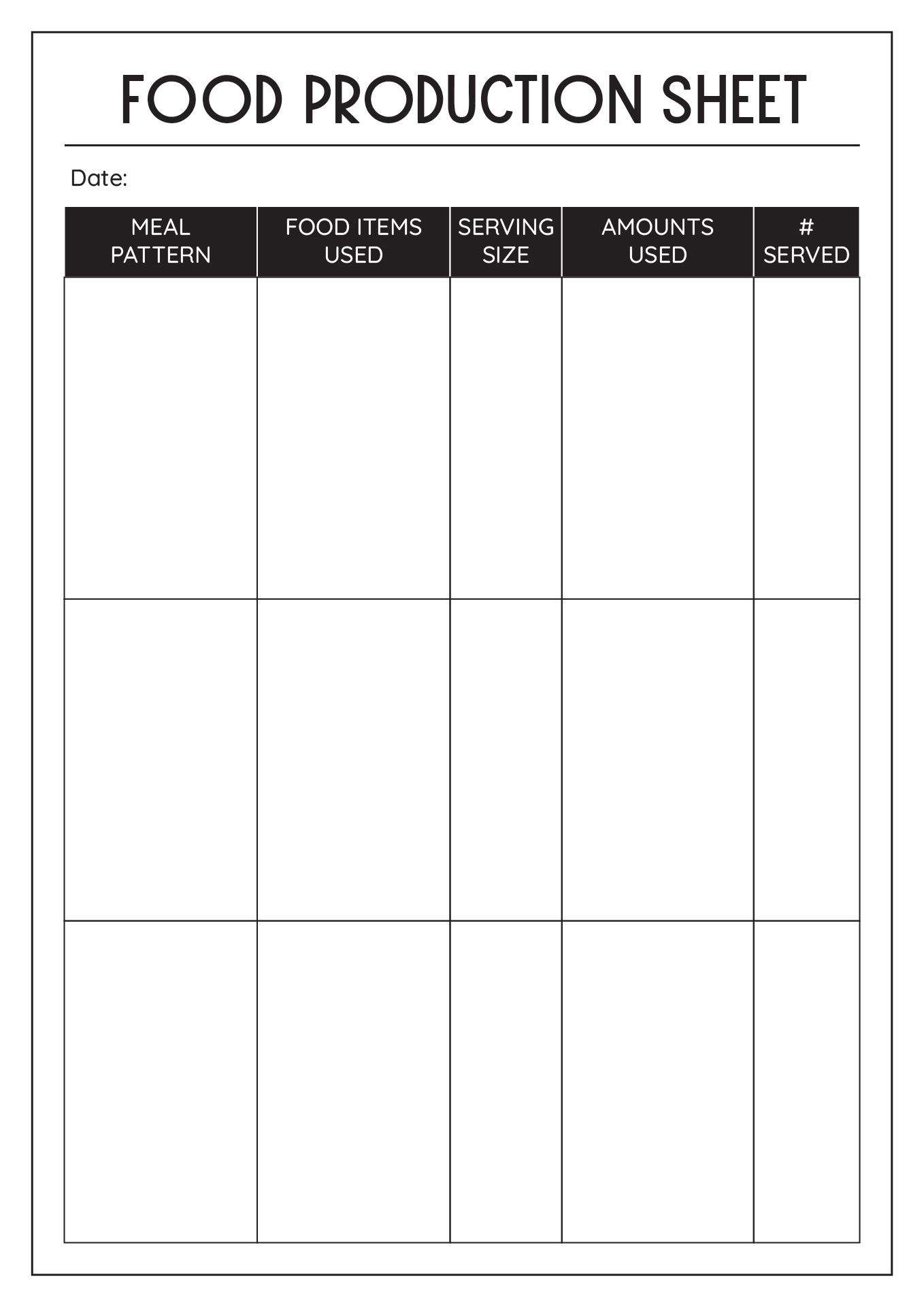 12 Best Images Of Food Production Worksheet Template Film Production 12-best-images-of-food-production-worksheet-template-film-production