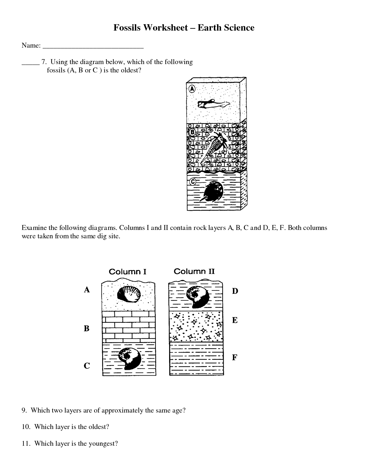 8 Best Images of Sedimentary Rock Worksheets - 3 Types of Rocks