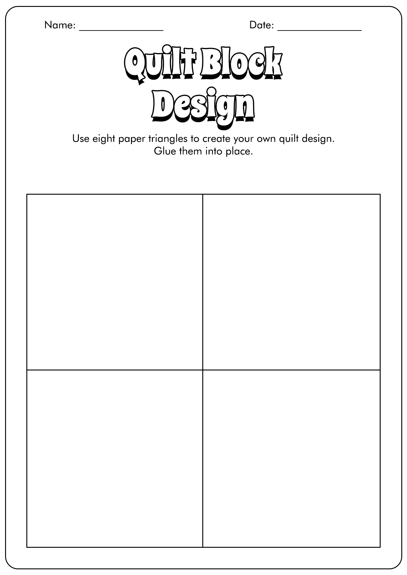13 Best Images of Blank Quilt Worksheet Blank Quilt Square Template