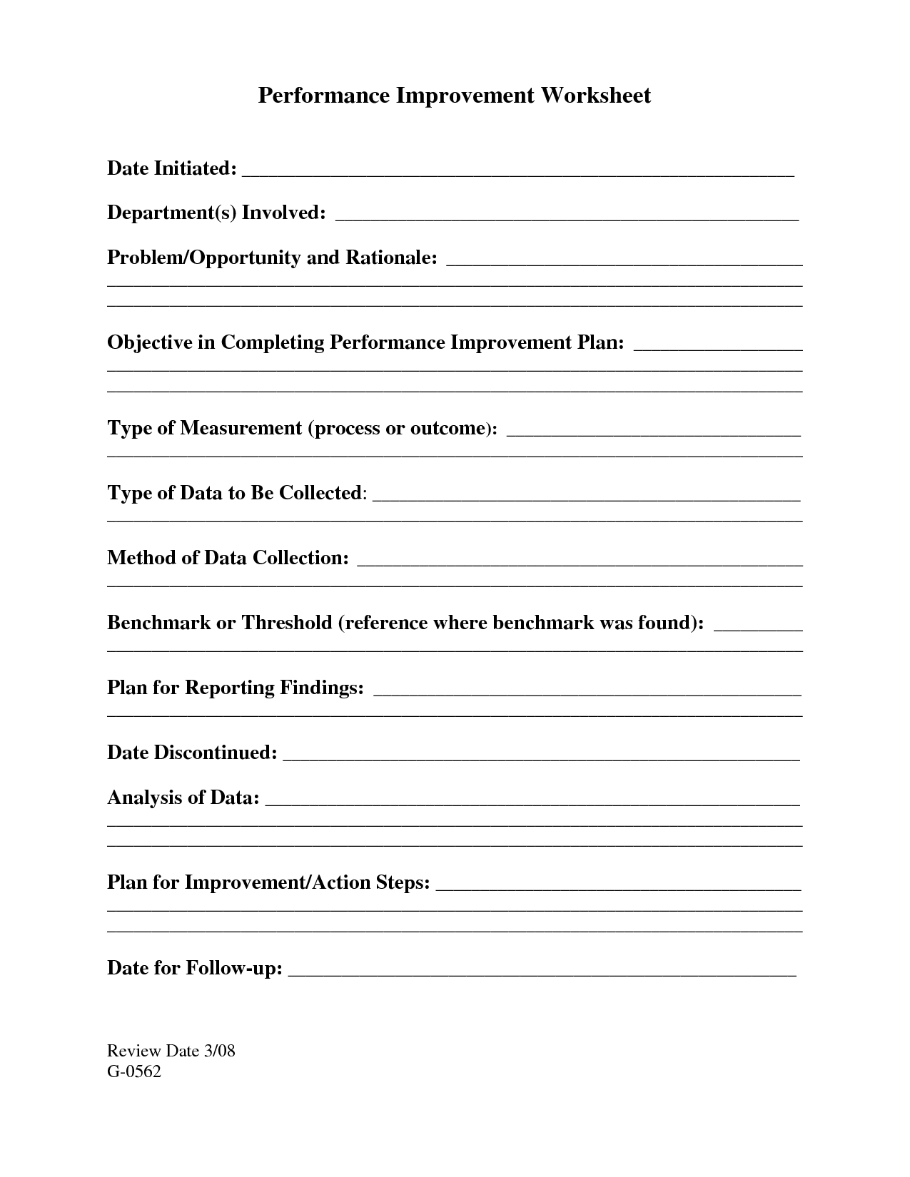 Change Plan Worksheet Example