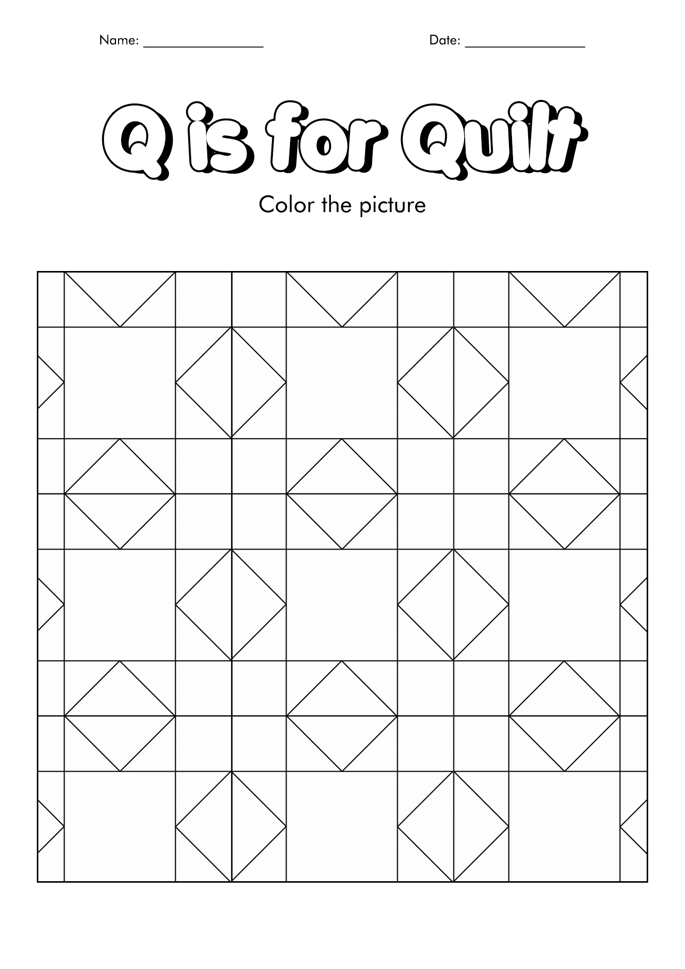 13 Best Images of Blank Quilt Worksheet - Blank Quilt Square Template