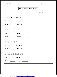 6th Grade Math Worksheets Mean Median Mode
