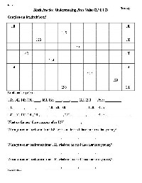 Common Core 2nd Grade Math Worksheets