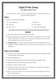 Expository Essay Outline Printable