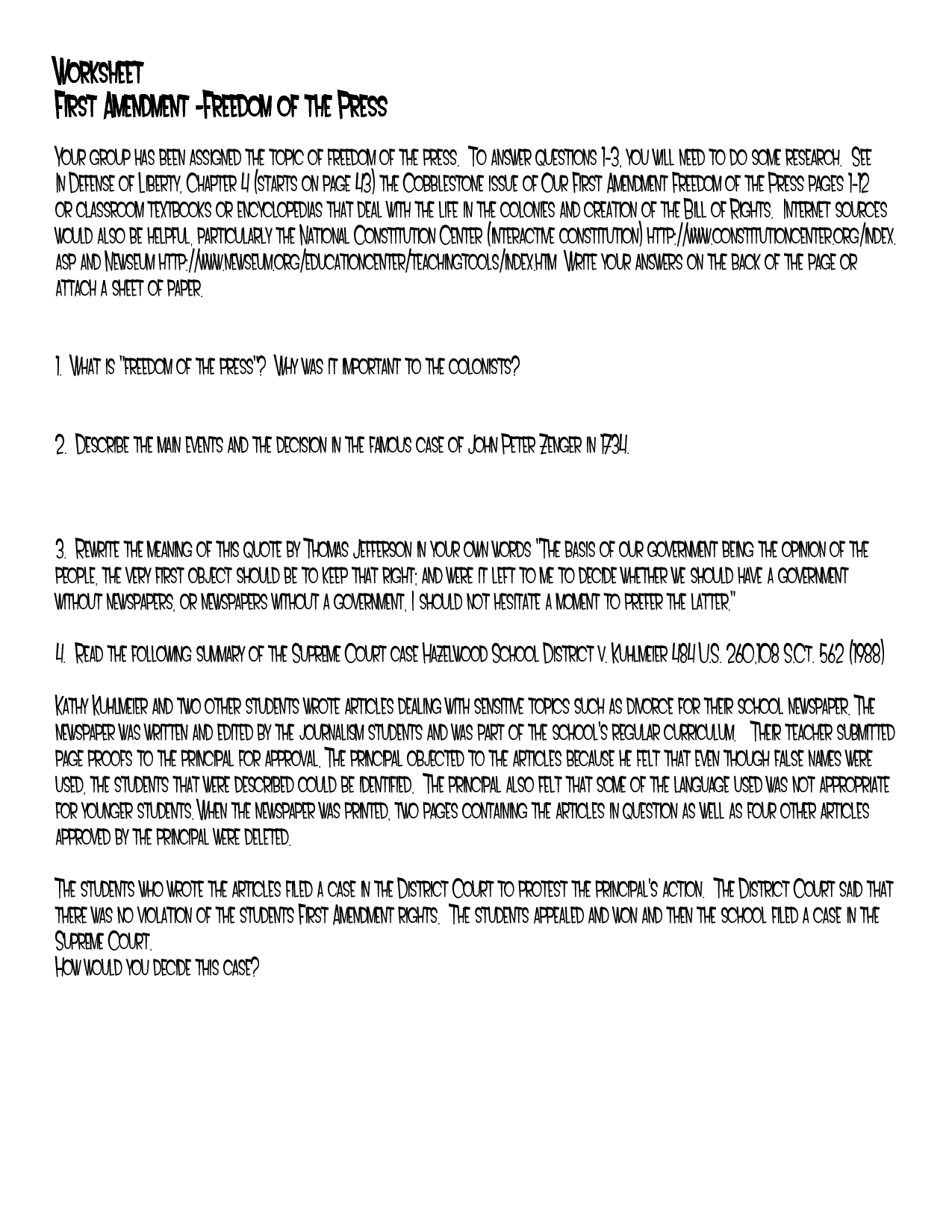 8 Best Images of Amendments To The Constitution Worksheet Answers - 27