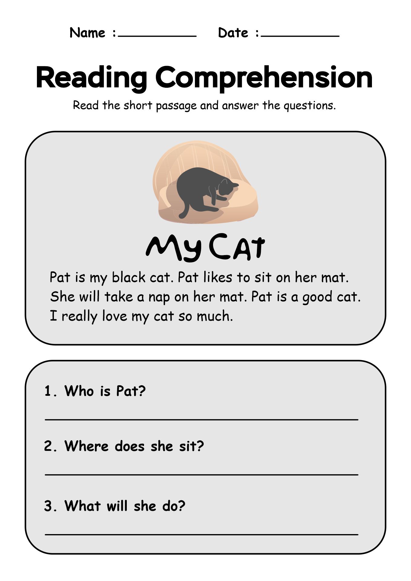 14 Best Images of Wh-Questions Reading Comprehension Worksheets - Wh