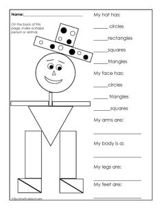 Geometry Worksheets First Grade