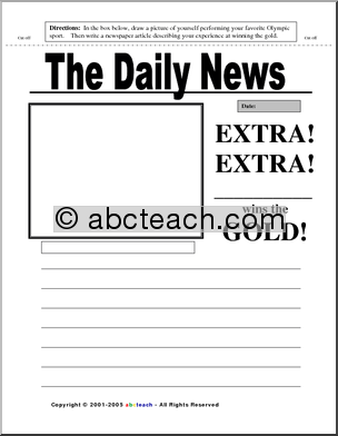 8 Best Images of News Article Worksheet - Newspaper Article Current