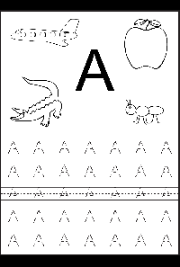 Printable Capital Letter Tracing Worksheets