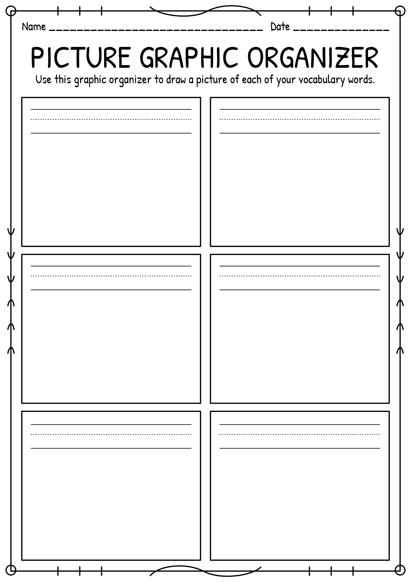 17 Best Images of Matching Worksheet Template PDF - Vocabulary Matching