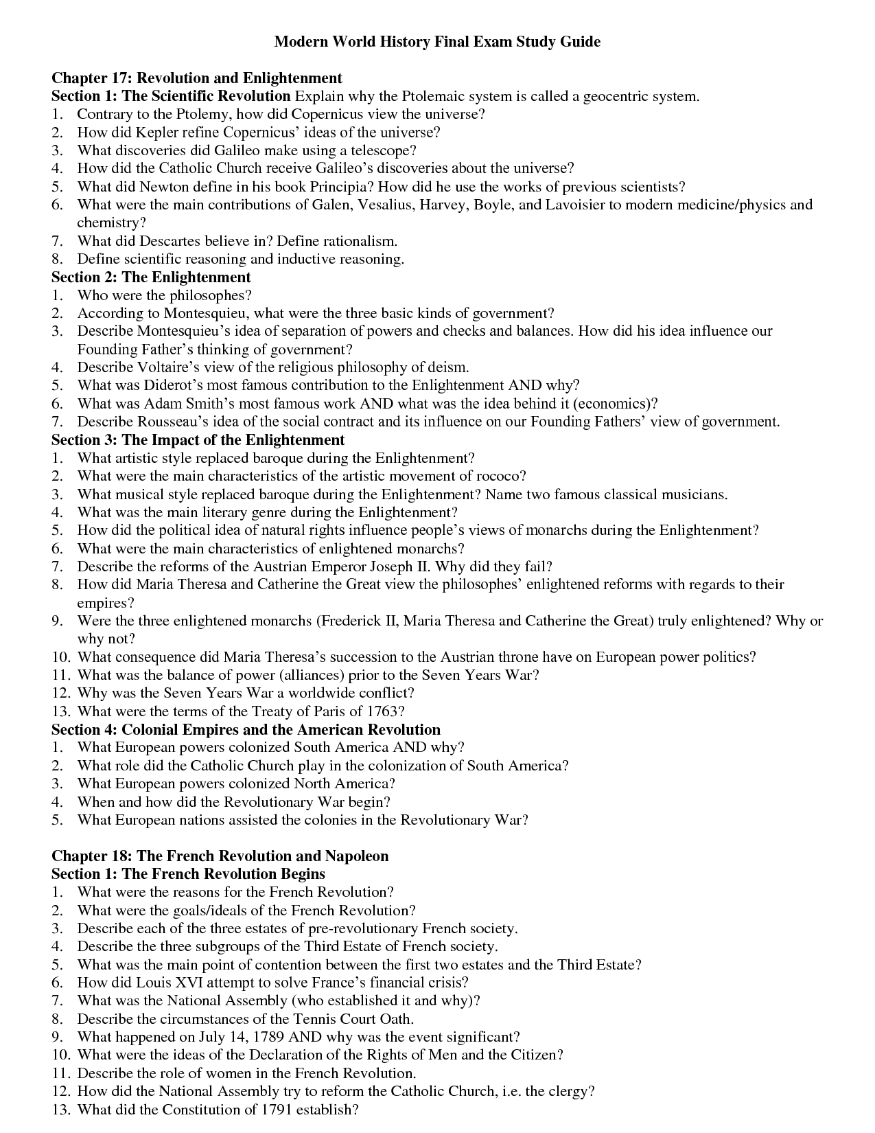 15 Best Images of Modern World History Questions Worksheets Egypt