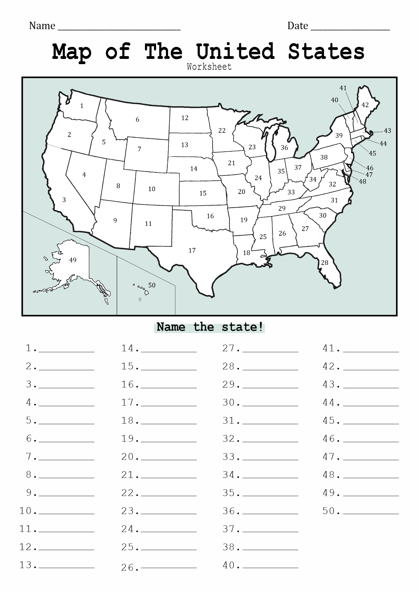 states-and-capital-worksheets-world-map
