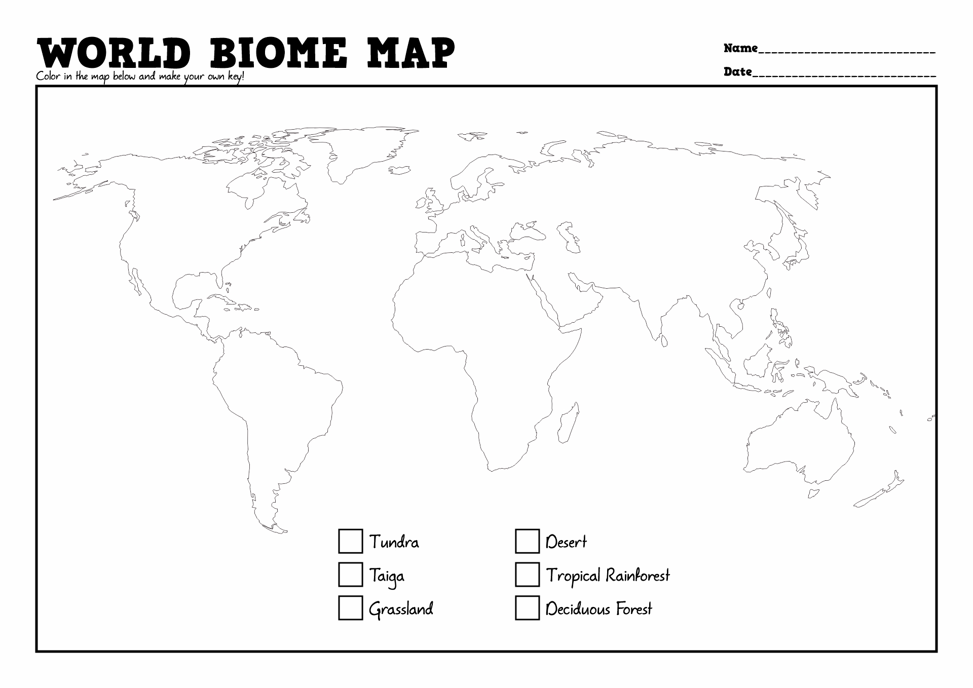  Biome Map Coloring Worksheet Free Download Goodimg co