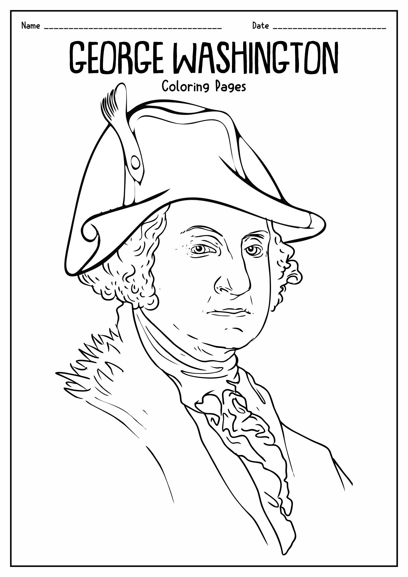 12 Best Images of Social Studies Coloring Worksheets - George Washington Coloring ...1224 x 1584