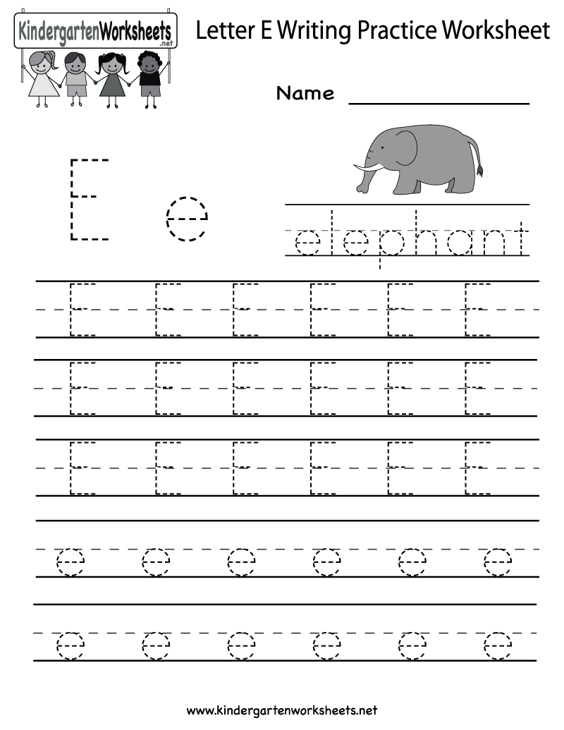 13 Best Images of Lowercase E Practice Worksheets - Lower Case Letter E