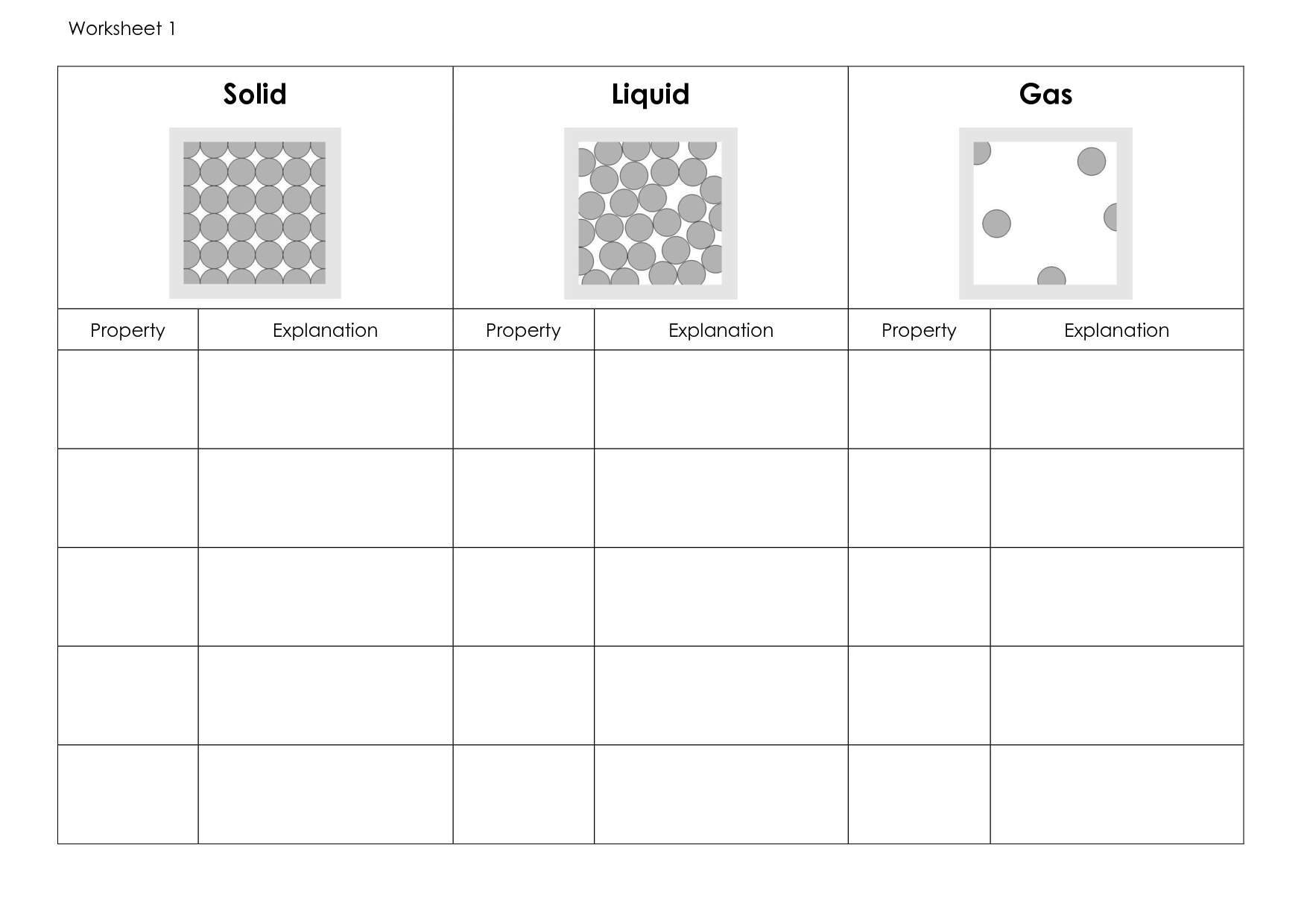 12 Best Images of Solids Liquids And Gases Worksheets - Solid Liquid