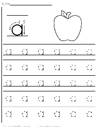 Preschool Handwriting Practice Worksheets