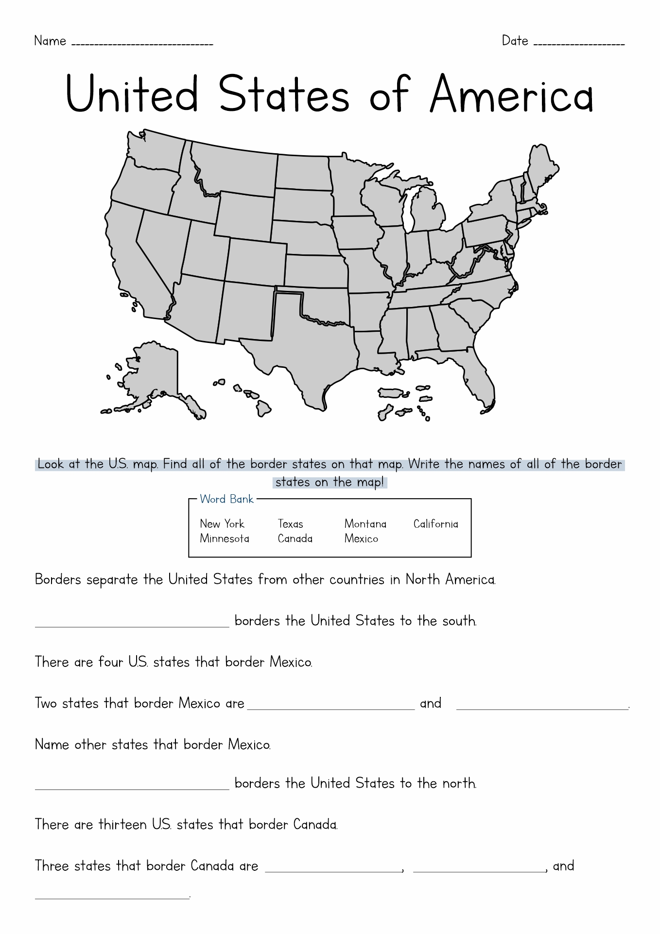 Map Of Usa Without Words Topographic Map Of Usa With States