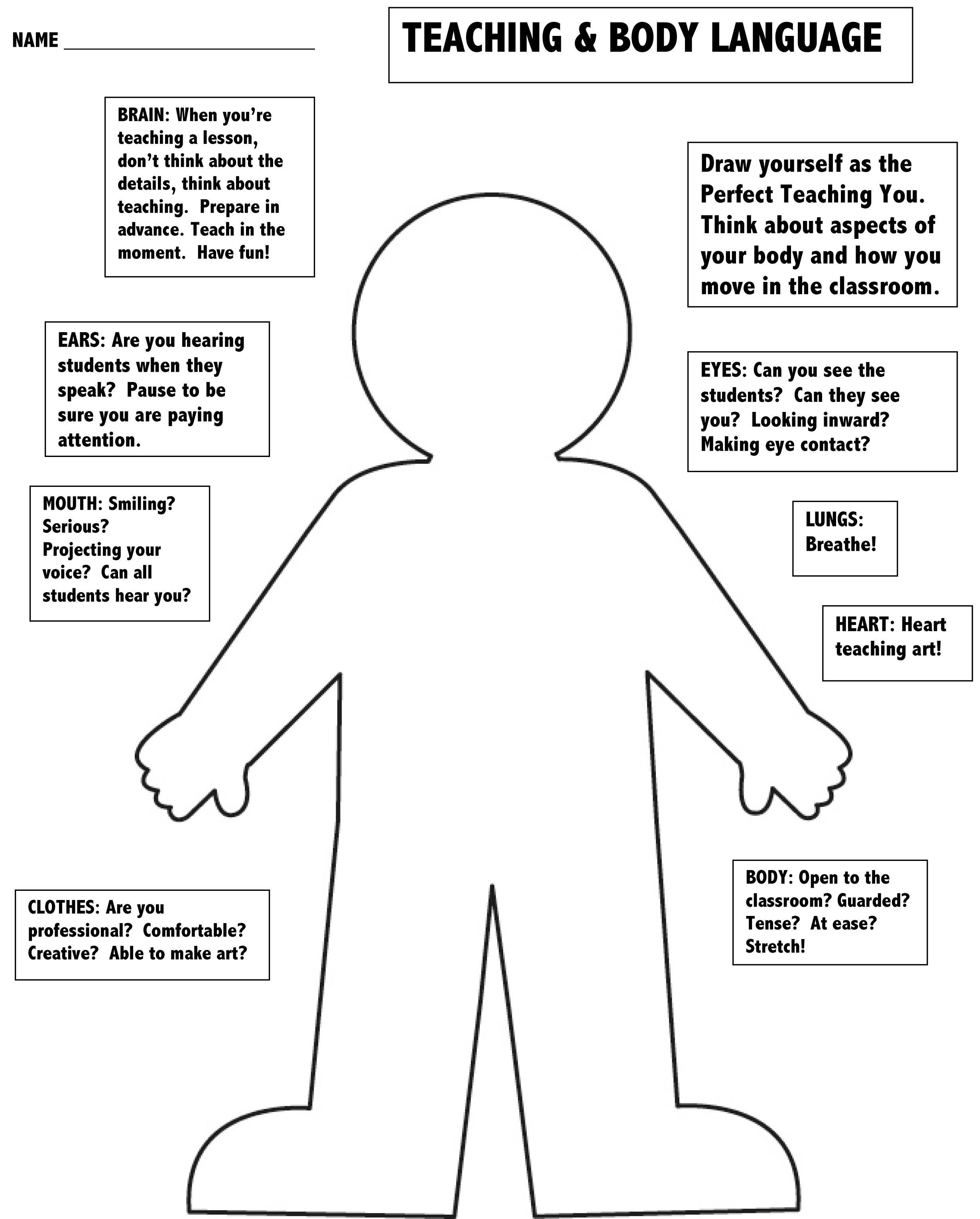 15 Best Images of Personal Space Worksheets - Body Language Worksheets