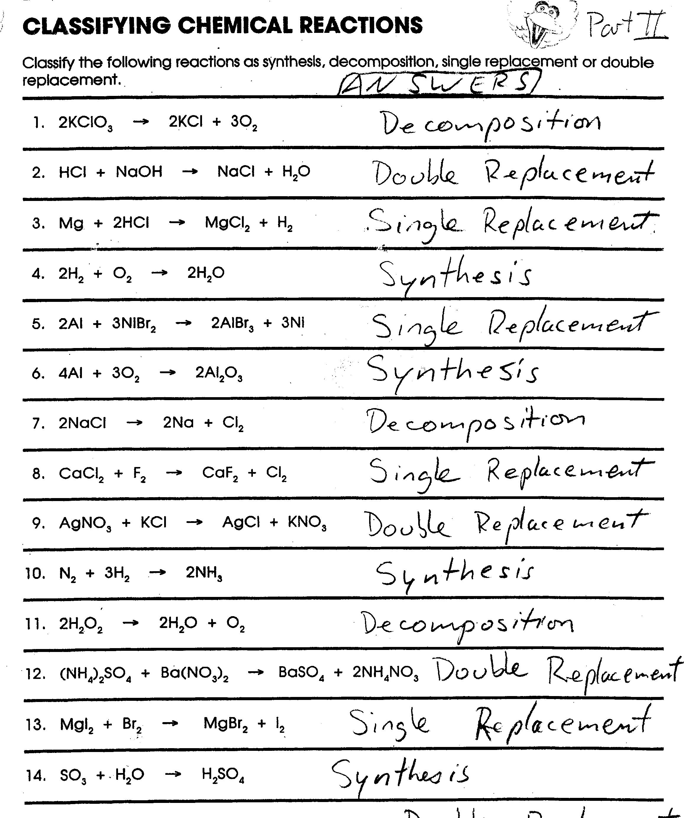 types-of-reaction-worksheet-answer-key