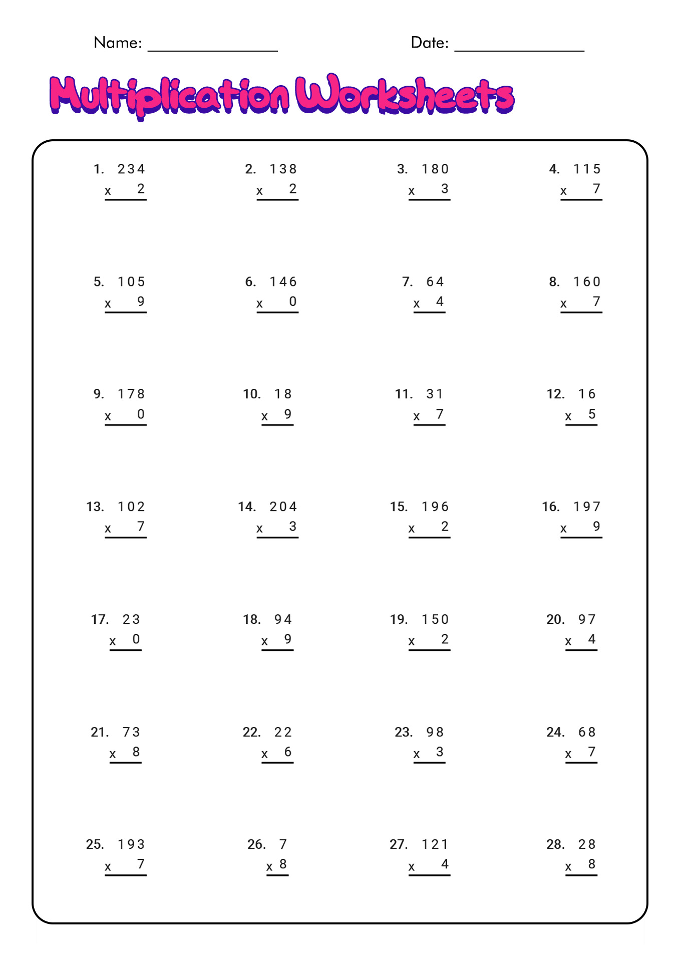 14 Best Images of 3rd 4th Grade Math Worksheets - 4th Grade Math