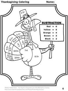 Printable Thanksgiving Math Activities