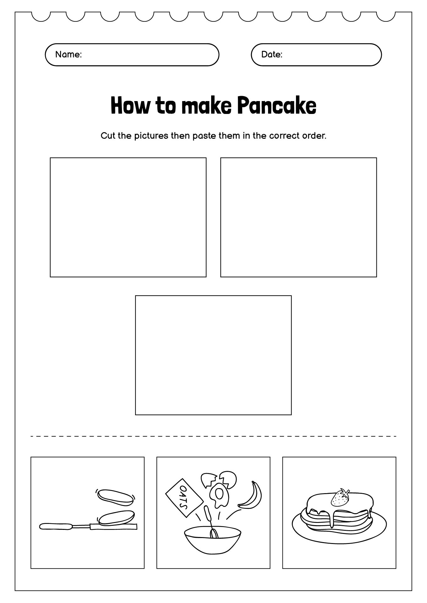 Sequence A Story Worksheet