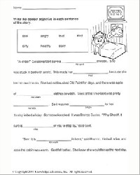 Free 2nd Grade Reading Worksheets