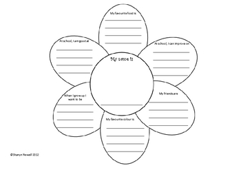 16 Best Images of Self-Esteem Flower Worksheets - Self-Esteem